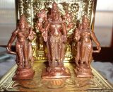 Lord Srinivsa With Boo Devi and Sridevi