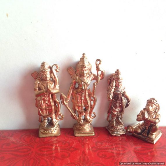 Lord Rama - Lakshmana -seetadevi and Pranadevaru (set)